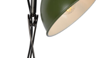 Foto Lucide MOYS - Klemlamp - 1xE27 - Groen