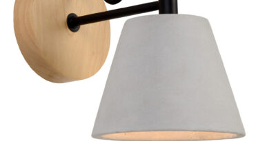 Foto Lucide POSSIO - Wandlamp - 1xE14 - Taupe