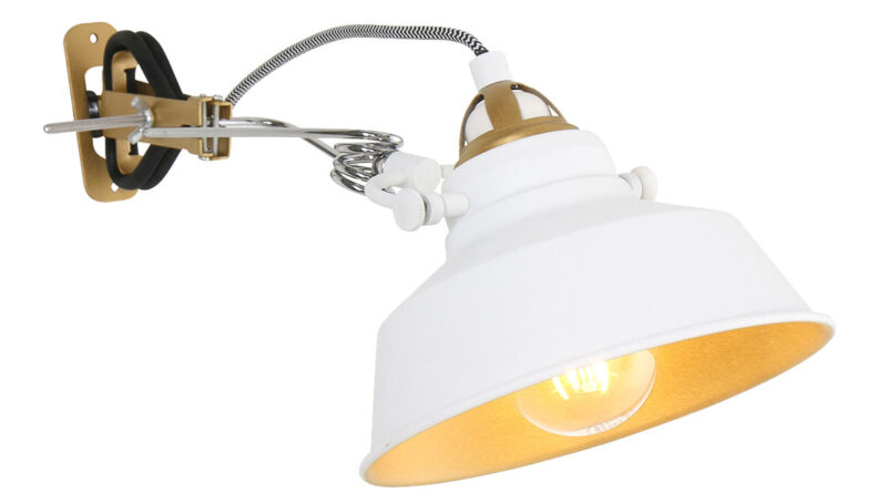 Foto Mexlite Wandlamp mexlite nove wit