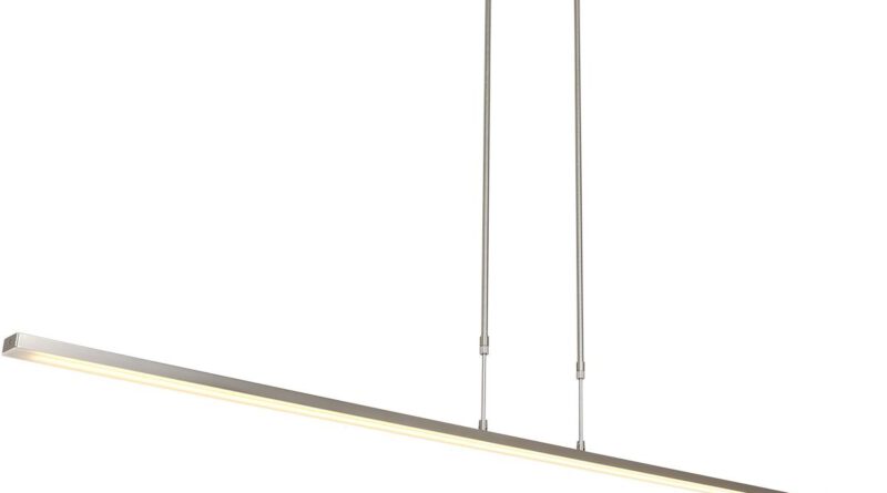 Foto Steinhauer Hanglamp Zelena L 155 cm 7971st mat chroom