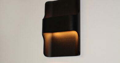 Foto Artdelight Wandlamp Dallas zwart