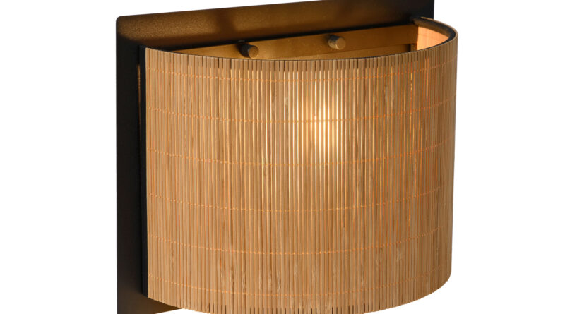 Foto Lucide MAGIUS - Wandlamp - 1xE27 - Naturel