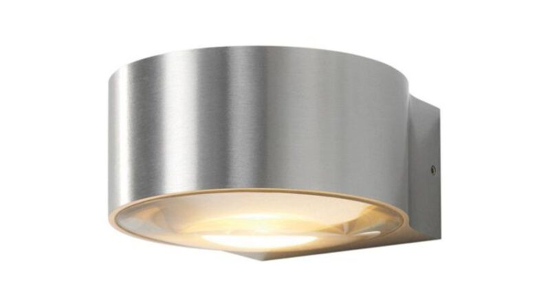 Foto Artdelight Wandlamp Hudson 11 cm aluminium