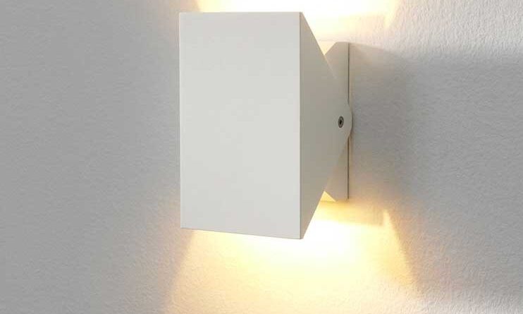 Foto Artdelight Wandlamp Toledo wit