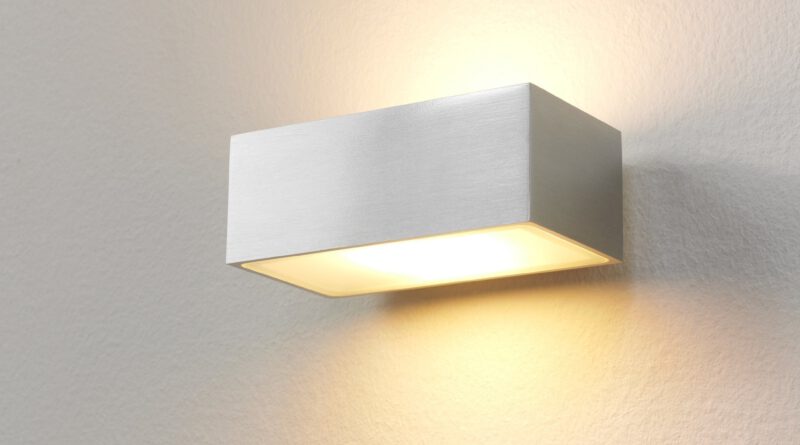 Foto Artdelight Wandlamp Eindhoven L 13 cm aluminium