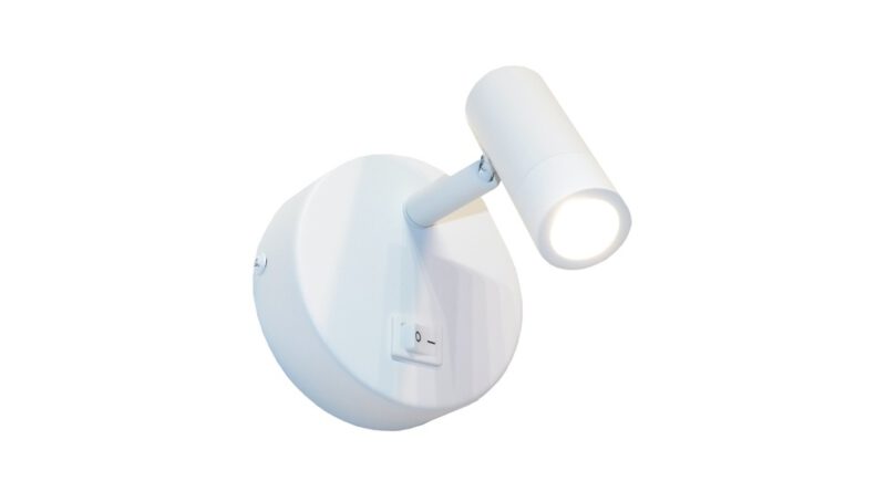 Foto Artdelight Wandlamp Simply wit