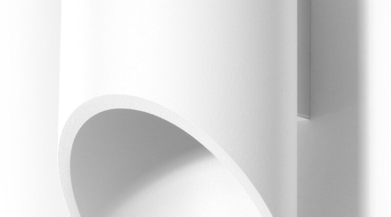 Foto Sollux Wandlamp Penne H 20 cm wit