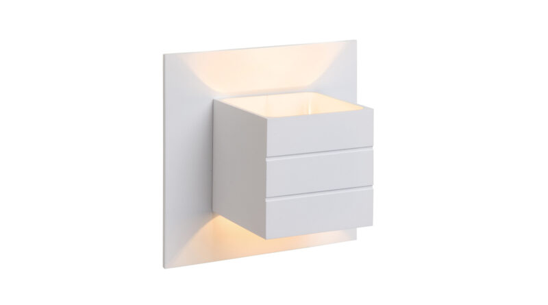 Foto Lucide BOK - Wandlamp - 1xG9 - Wit
