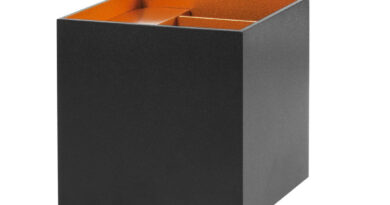 Foto Highlight Wandlamp Square zwart goud verstelbare bundel