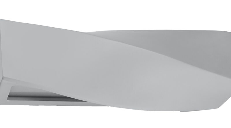 Foto Sollux Wandlamp Sigma gips grijs