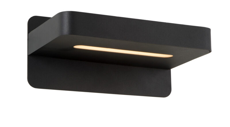 Foto Lucide ATKIN - Bedlamp - LED - 1x6W 3000K - Met USB oplaadpunt - Zwart