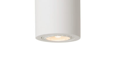 Foto Lucide GIPSY - Plafondspot - 7 cm - 1xGU10 - Wit