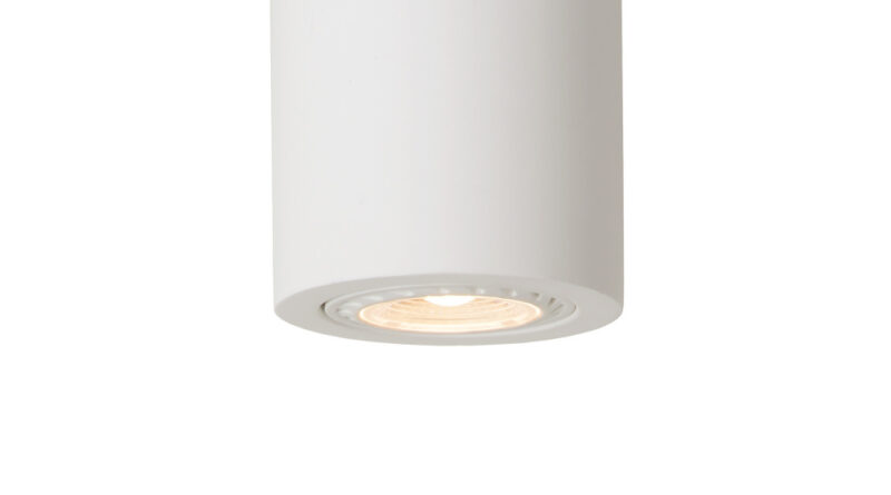 Foto Lucide GIPSY - Plafondspot - 7 cm - 1xGU10 - Wit