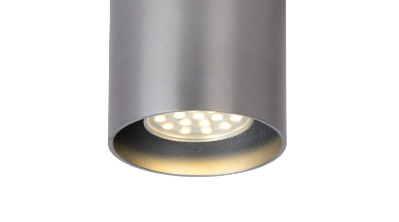 Foto Lucide BODI Plafondlicht Rond GU10 excl. D8 H9.5cm Alu