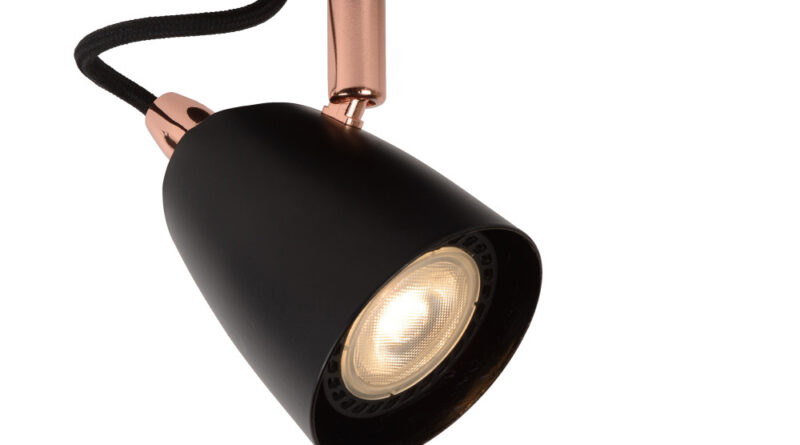 Foto Lucide RIDE-LED - Plafondspot - 10 cm - LED Dimb. - GU10 - 1x5W 3000K - Koper