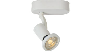 Foto Lucide JASTER-LED - Plafondspot - LED - GU10 - 1x5W 2700K - Wit