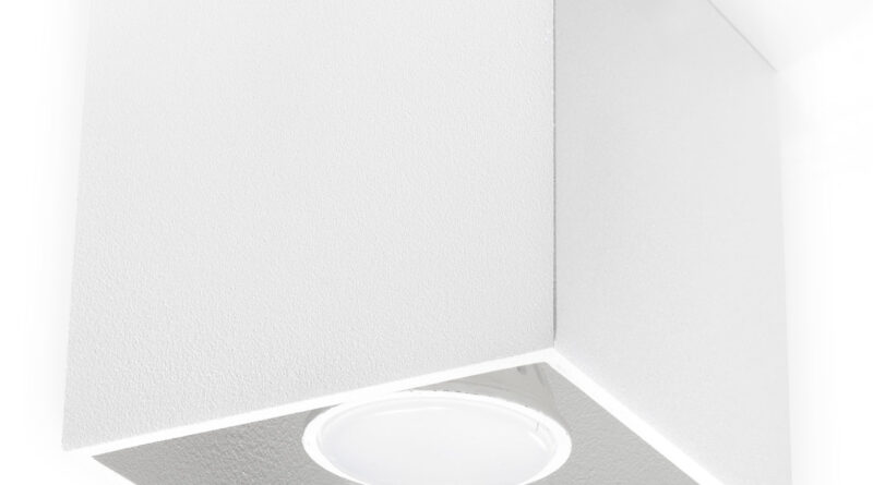 Foto Sollux Plafondlamp Quad wit