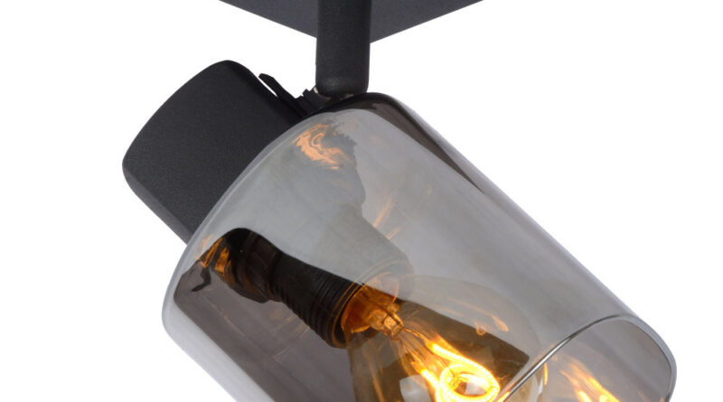 Foto Lucide ALION - Plafondspot - 1xE14 - Zwart