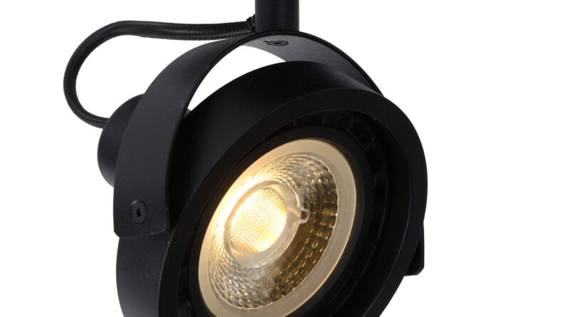 Foto Lucide TALA LED - Plafondspot - LED Dim to warm - GU10 - 1x12W 2200K/3000K - Zwart