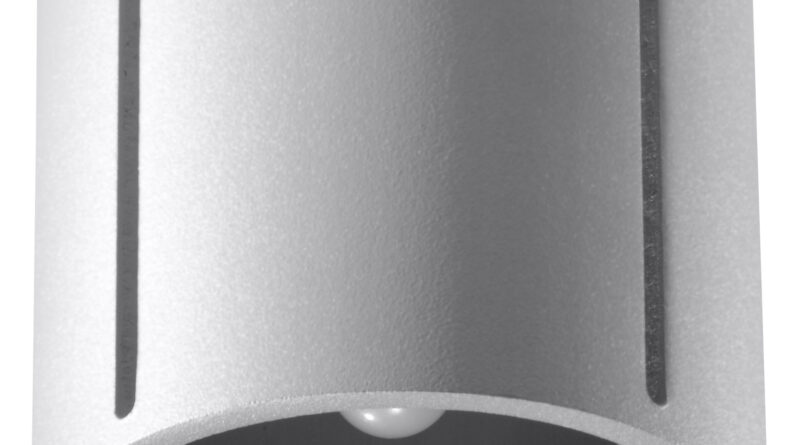 Foto Sollux Plafondlamp Inez grijs