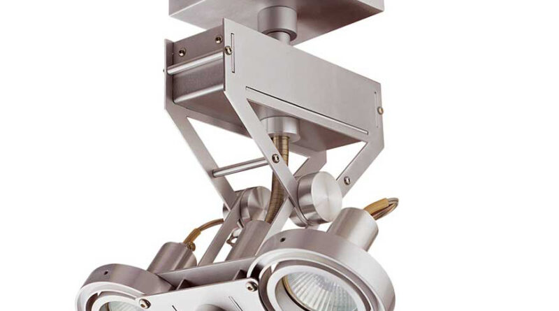 Foto Artdelight Spot Koln 2 lichts H 28 cm aluminium