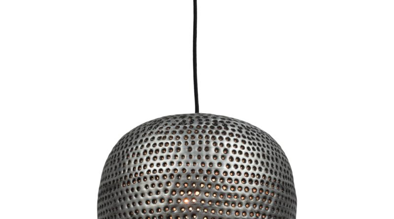 Foto Urban Interiors Hanglamp Spike bol 27 cm Zink