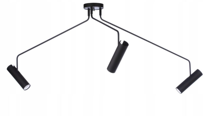Foto Nowodvorski Spot Eye SUPER black 3 lichts 130 cm zwart