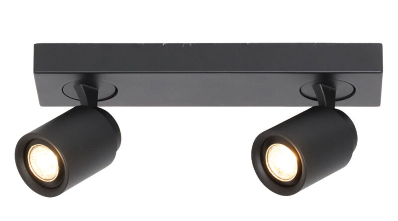 Foto Freelight Spot Razza 2 lichts L 32 cm GU10 zwart