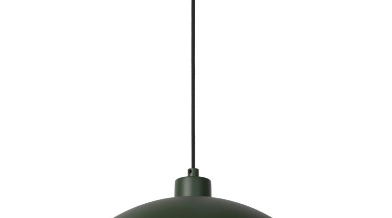 Foto Lucide SIEMON - Hanglamp - 40 cm - 1xE27 - Groen