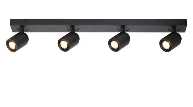Foto Freelight Spot Razza 4 lichts L 76 cm GU10 zwart