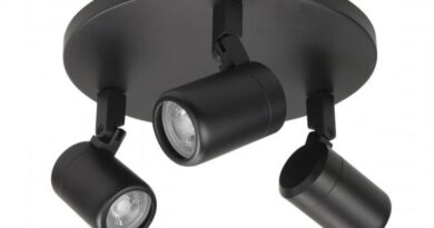 Foto Highlight Spot Rain 3 lichts rond IP44 zwart