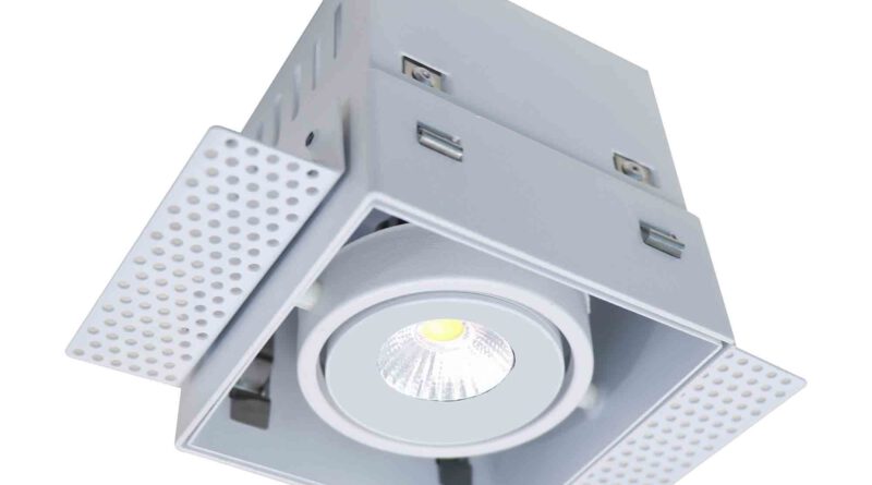 Foto Artdelight Inbouwspot Trofa 1 lichts GU10 Trimless wit