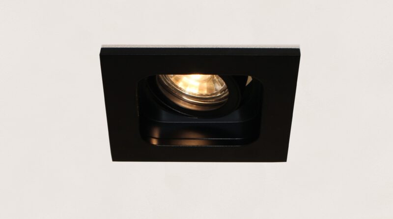 Foto Artdelight Inbouwspot Moggio 1 lichts GU10 zwart