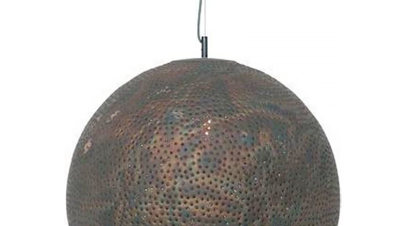 Foto Freelight Hanglamp Fori 45 cm bruin zwart