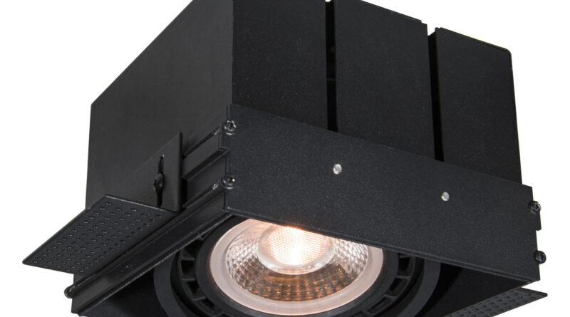 Foto Lucide TRIMLESS - Inbouwspot - 1xGU10 - Zwart