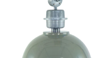 Foto Steinhauer Hanglamp industrieel 7586g groen
