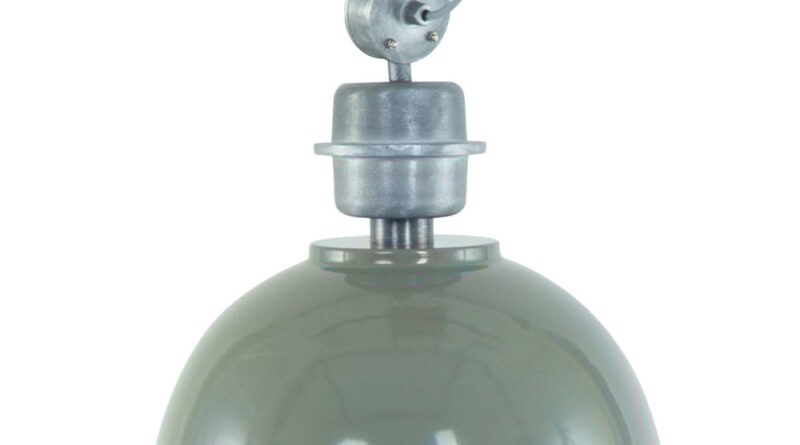 Foto Steinhauer Hanglamp industrieel 7586g groen