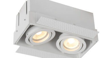 Foto Lucide TRIMLESS - Inbouwspot - 2xGU10 - Wit
