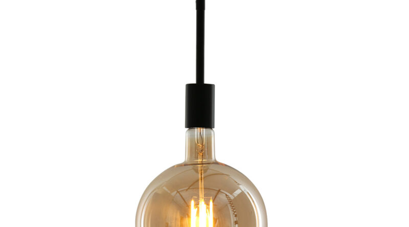 Foto Mexlite Hanglamp mexlite minimalics 2701zw zwart