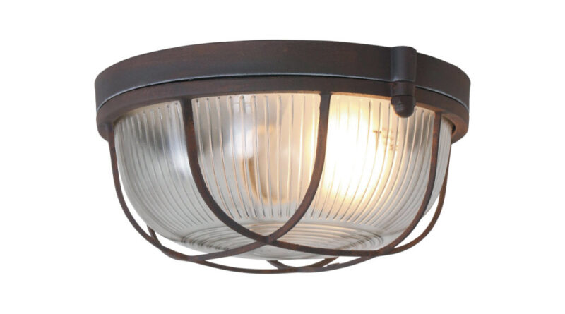 Foto Mexlite Plafondlamp mexlite lisanne 1342b bruin