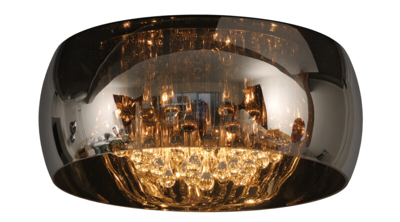 Foto Lucide PEARL - Plafonniere - 40 cm - 5xG9 - Chroom