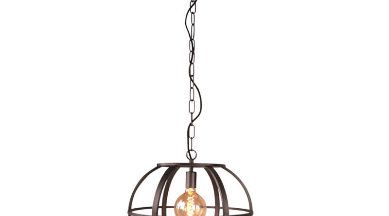 Foto Freelight Hanglamp Elara 48 cm zwart