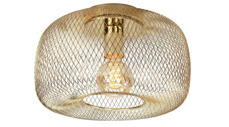 Foto Highlight Plafondlamp Honey 32 cm goud