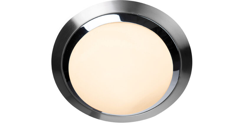 Foto Steinhauer Plafondlamp ceiling and wall IP44 LED 1365st staal