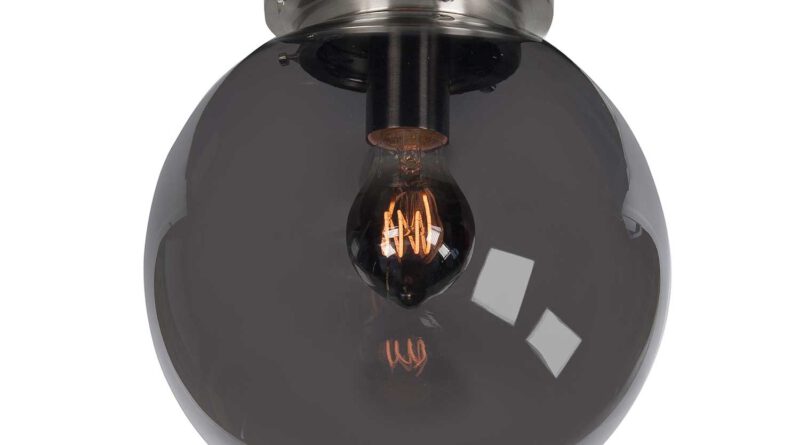 Foto Highlight Plafondlamp Deco Globe 25 cm rook