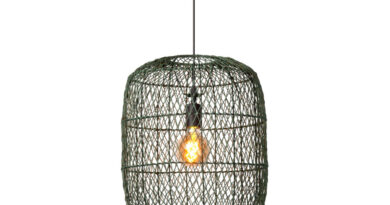 Foto Lucide GARVE - Hanglamp - 40 cm - 1xE27 - Groen