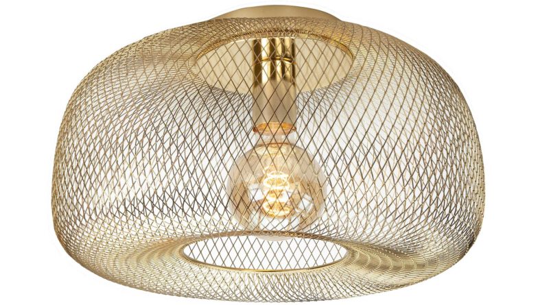Foto Highlight Plafondlamp Honey 39 cm goud