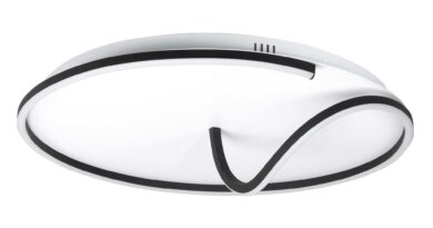 Foto Highlight Plafondlamp Snake 56 cm 42 Watt wit
