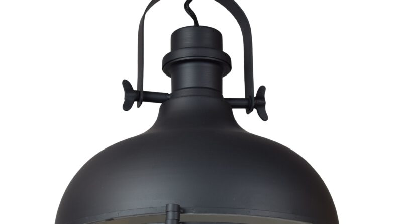 Foto Urban Interiors Plafondlamp Harvey 32 cm Zwart