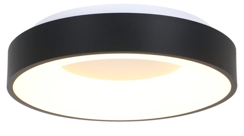Foto Steinhauer Plafondlamp Ringlede 48 cm 2563 zwart